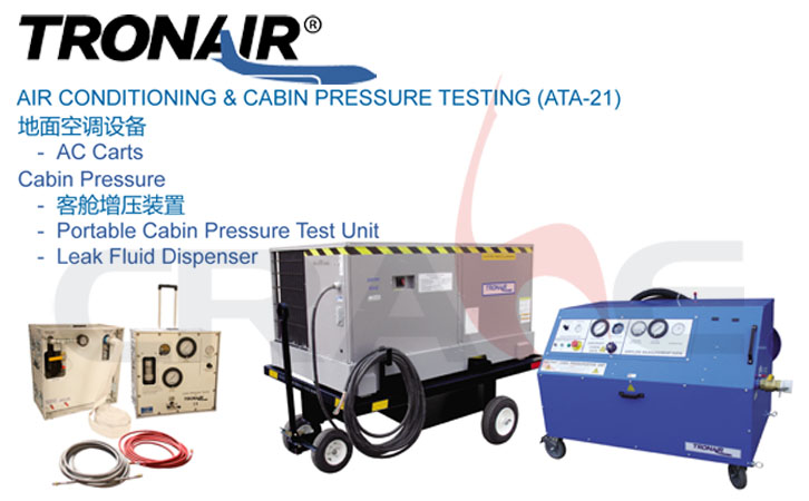TRONAIR/{(dio)O/œbCONDITION&CABIN PRESSURE TESTING(ATA-21)